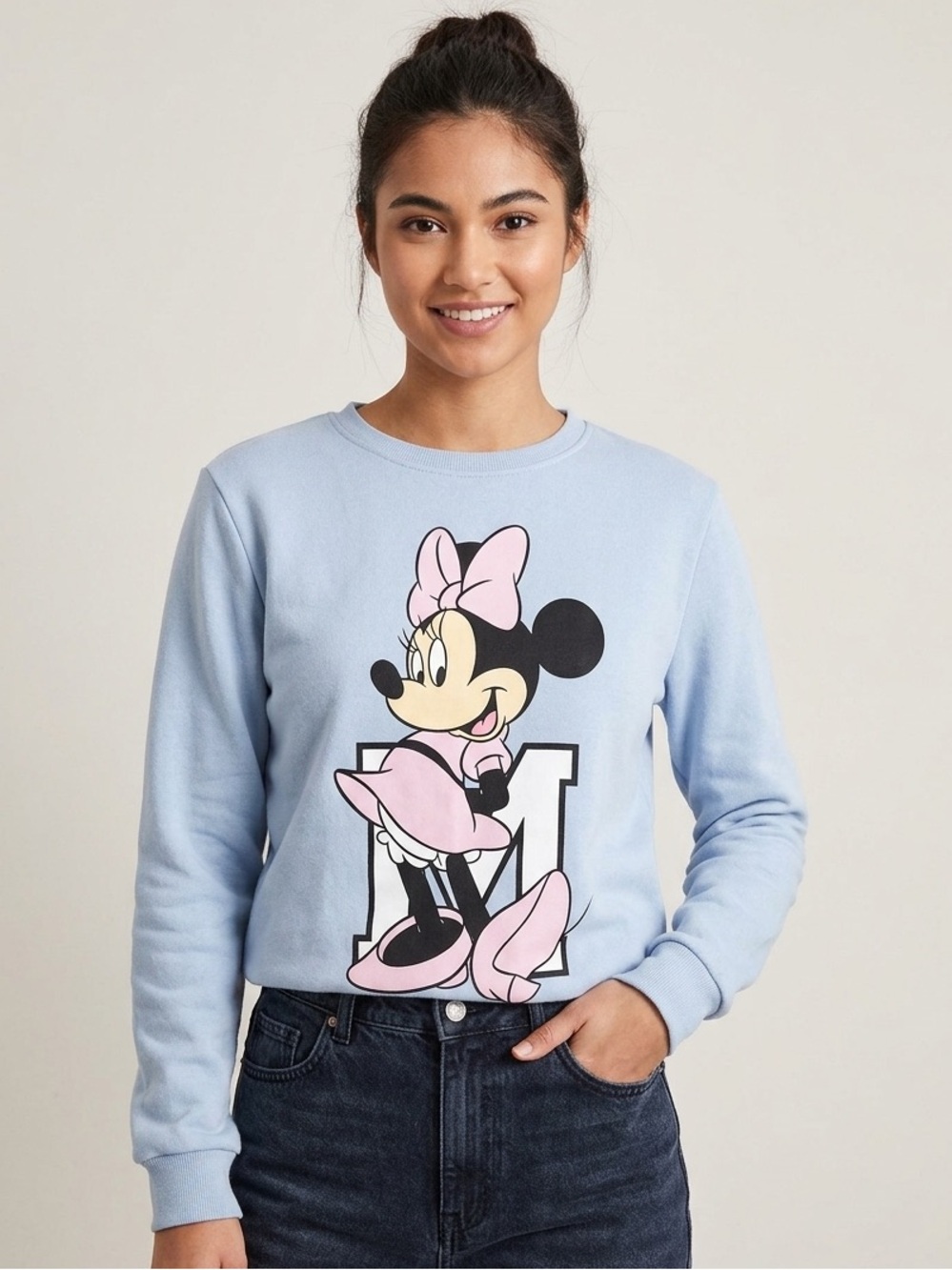Minnie Mouse Graphic Pullover Sweatshirt never used